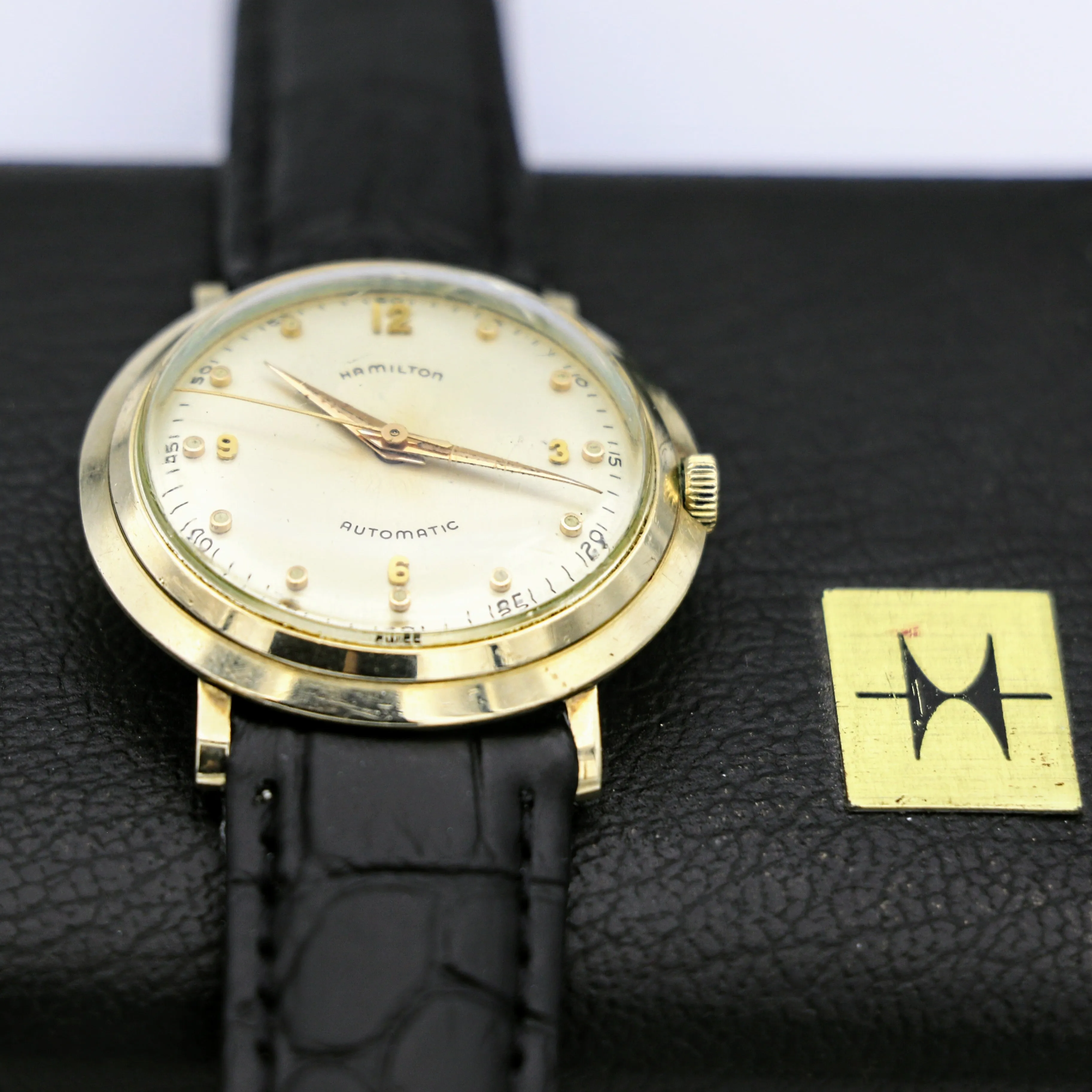 HAMILTON 1950's Automatic K-456 Watch Swiss Made Vintage Wristwatch in BOX!