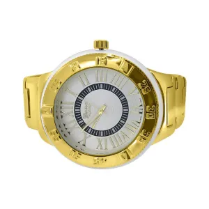 Huge Gold Elegant Fashion Watch