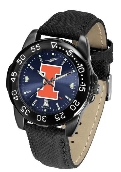 Illinois Fighting Illini Men's  Fantom Bandit AnoChrome Watch