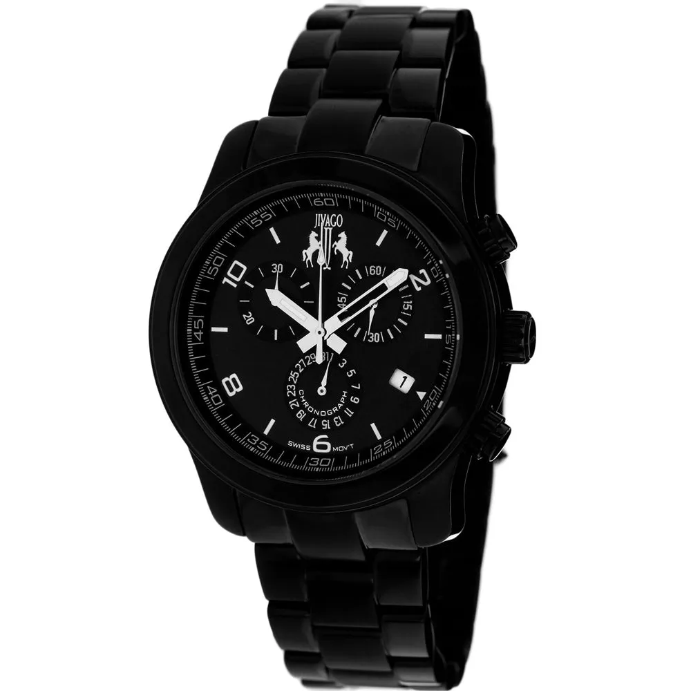Jivago Women's Infinity Black Dial Watch - JV5220