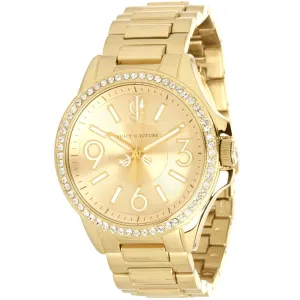 Juicy Couture Women's Jetsetter Gold Tone Dial Watch - 1900959