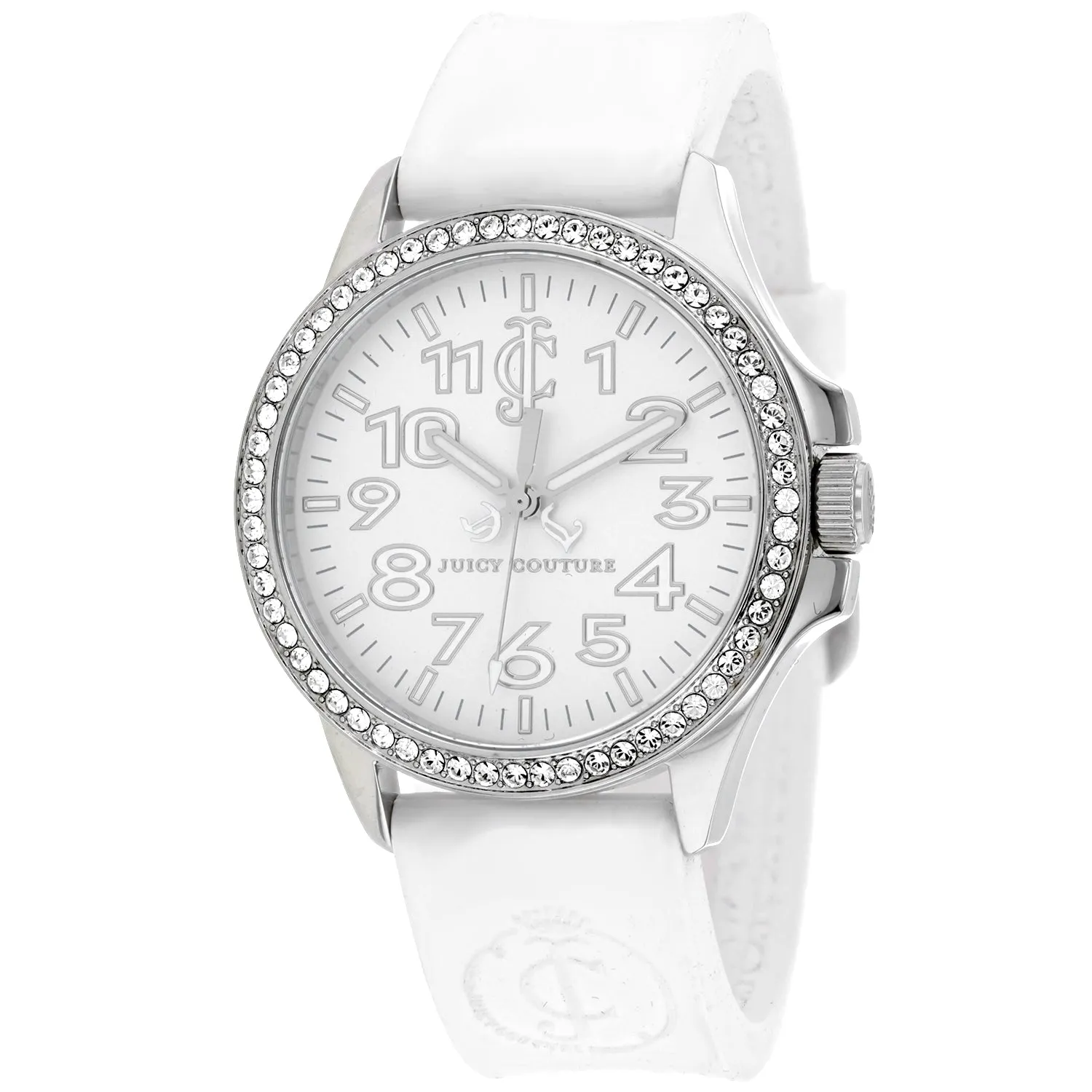 Juicy Couture Women's Jetsetter White Dial Watch - 1900961