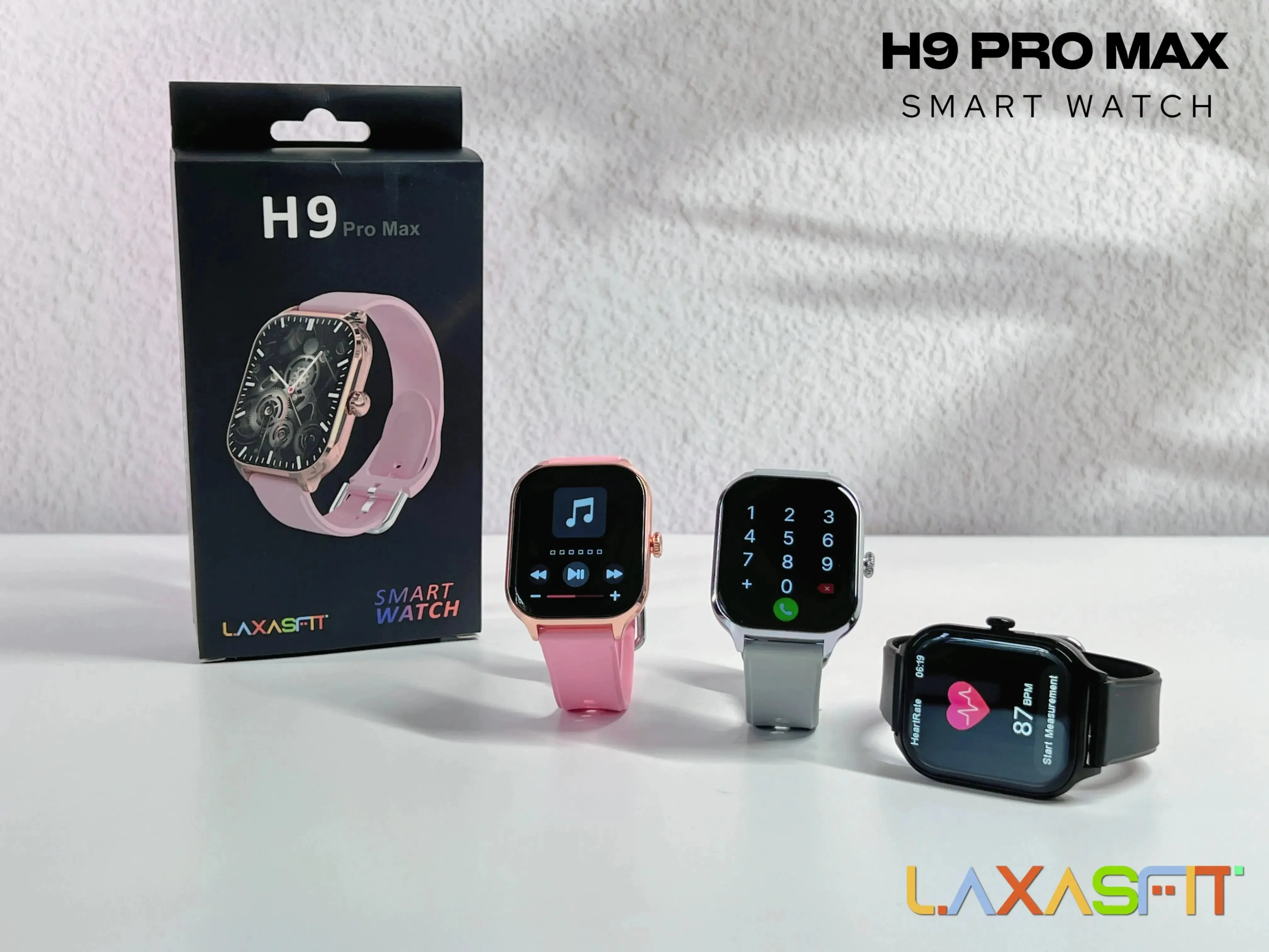 LAXASFIT New Men Women Smart Watch Bluetooth Talk Digital Smart Watch Clock Multi Sport Function Smart Watch Android IOS