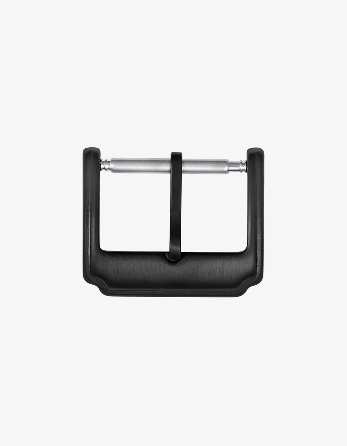 Leather Buckle - PVD Black