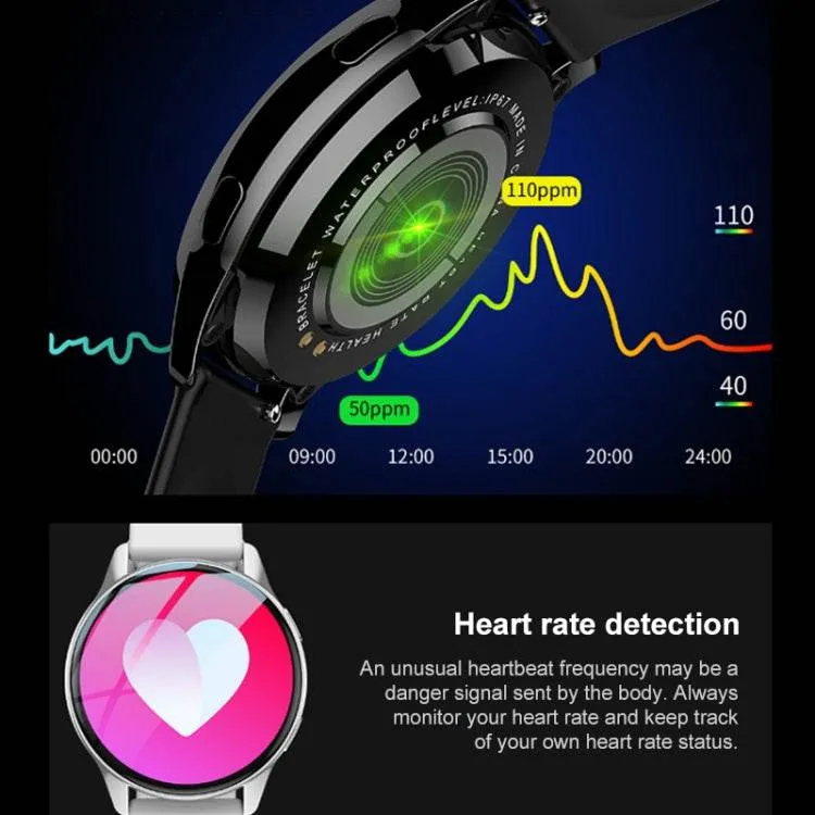 Lokmat T2 Pro 1.28" Waterproof Smartwatch with Heart Rate & Blood Pressure Monitoring