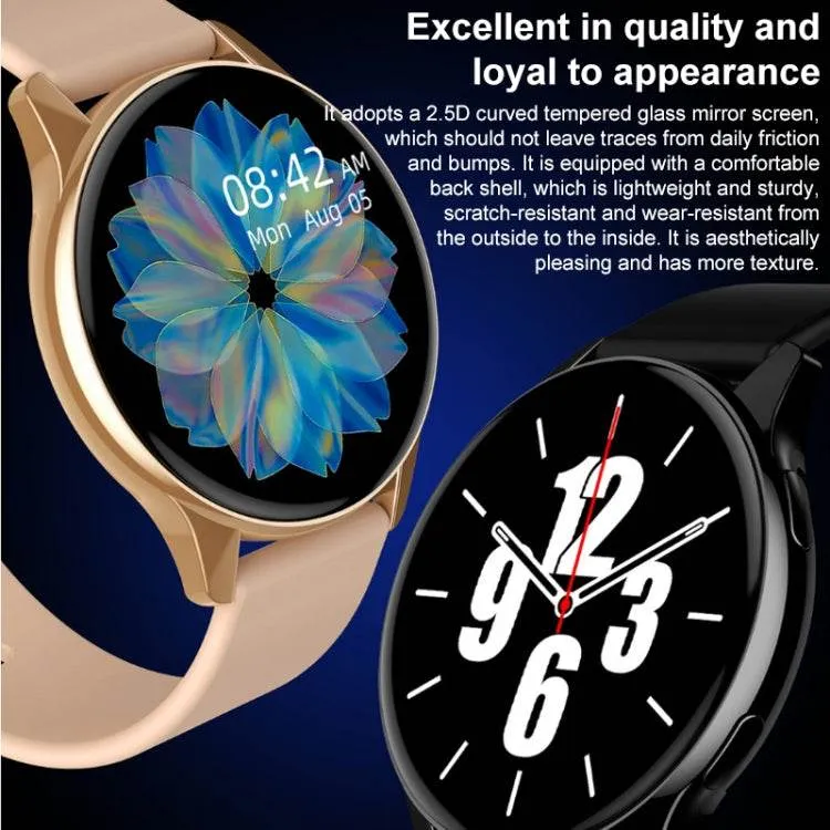Lokmat T2 Pro 1.28" Waterproof Smartwatch with Heart Rate & Blood Pressure Monitoring