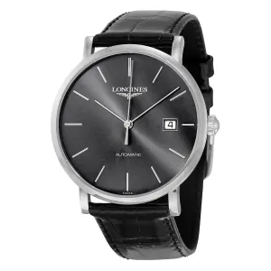 Longines Elegant Automatic Sunray Grey Dial Men's Watch L4.910.4.72.2