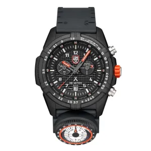 Luminox Men's Limited Edition Bear Grylls Survival Land 3780 Series Black Rubber Band Black Dial Quartz Analog Watch - XB.3782.MI
