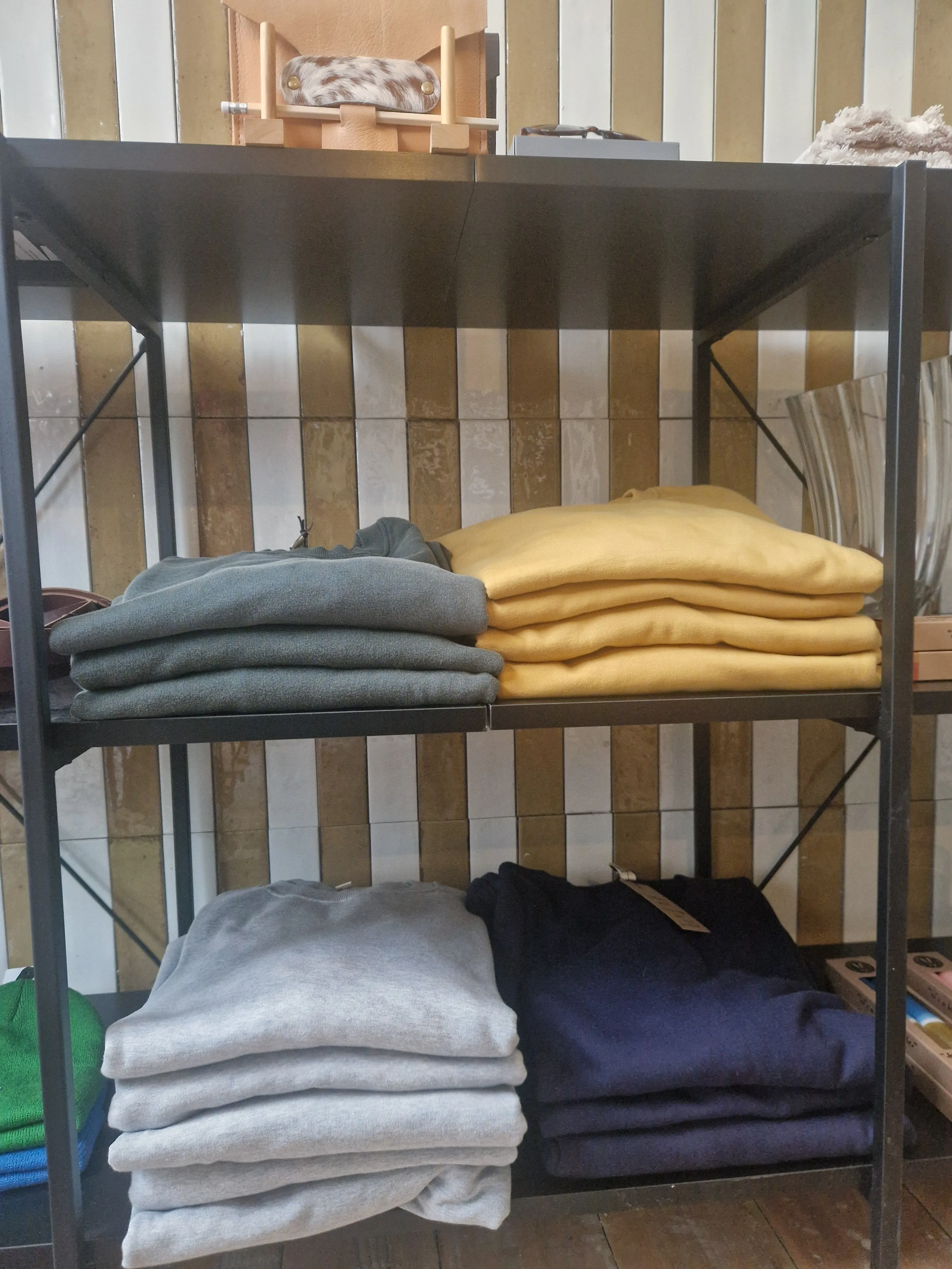 Marl Grey MODERN GOODS organic cotton sweatshirt