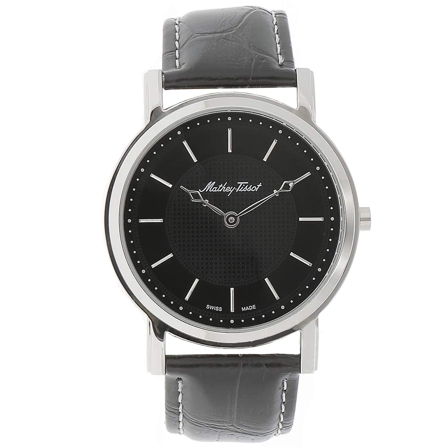 Mathey Tissot Men's City Black Dial Watch - H611252AN