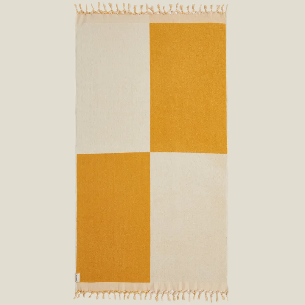 MAYDE ADVENTURE TOWEL - MUSTARD