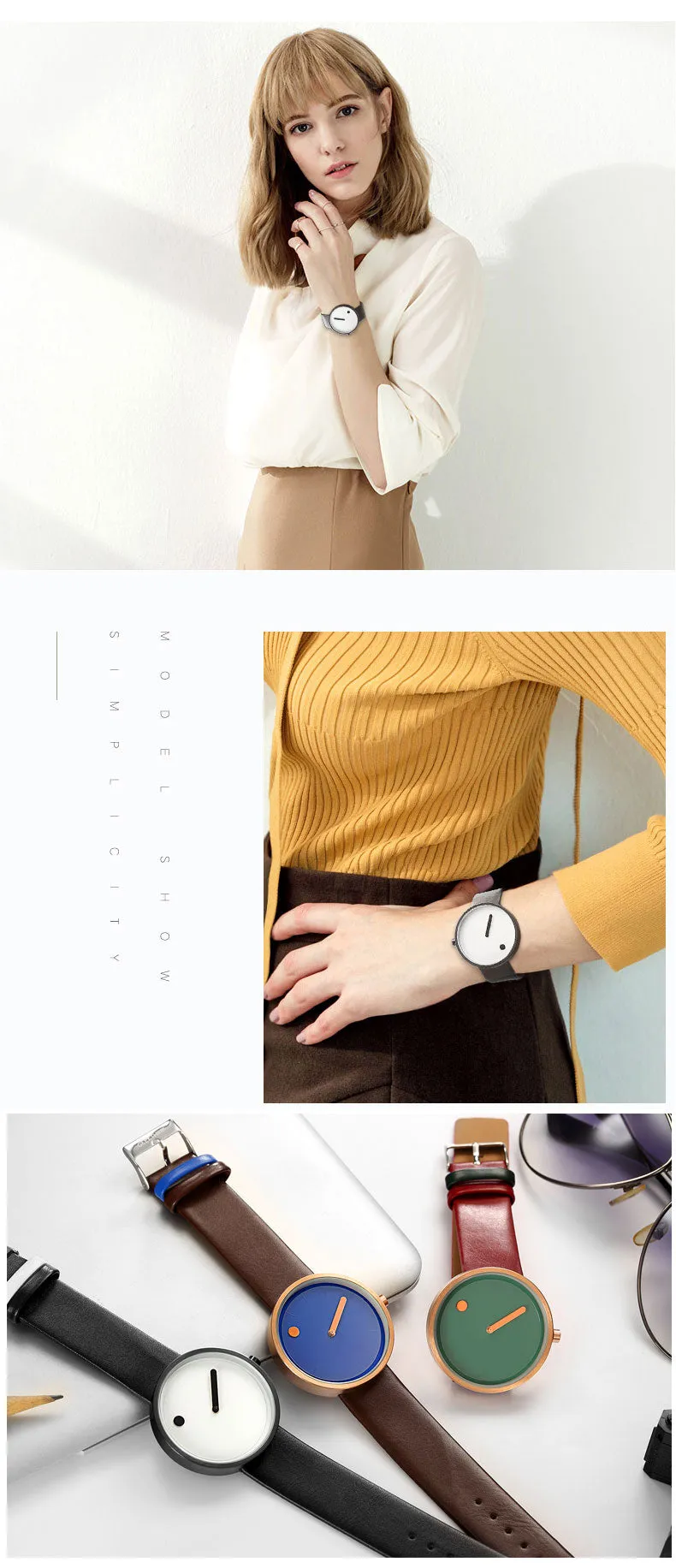 Minimalist Casual Quartz Watches