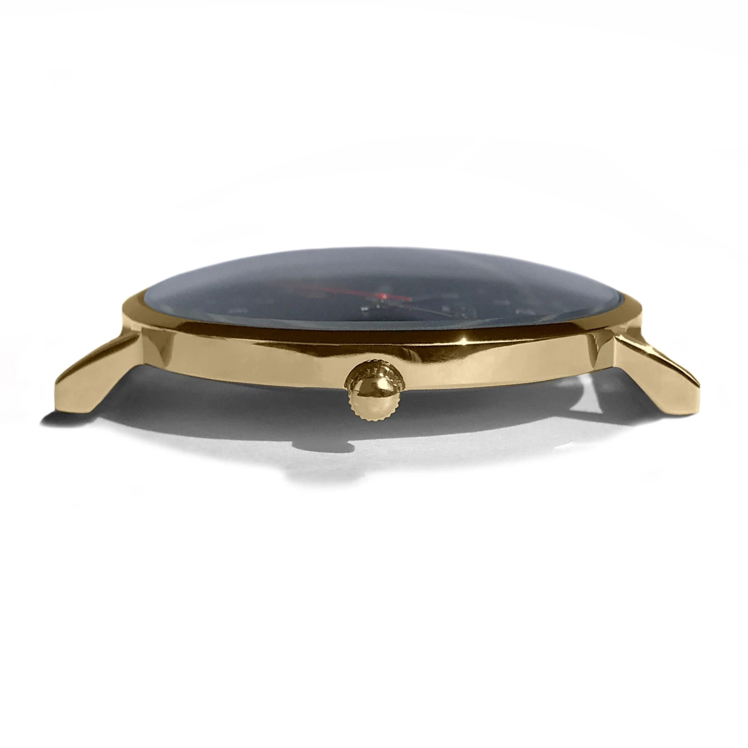 Moderno Vegan Leather Watch Gold, Black & Tan