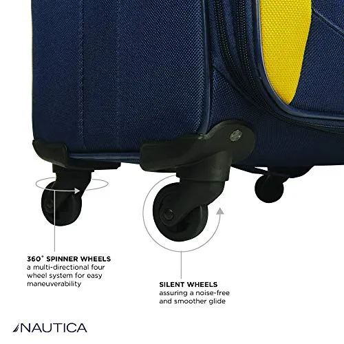 Nautica 5 Piece Luggage Set