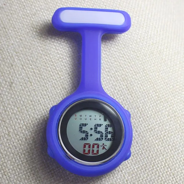 New Digital Nurse Watch Fashion Silicone Medical Watches