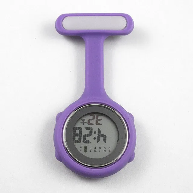 New Digital Nurse Watch Fashion Silicone Medical Watches