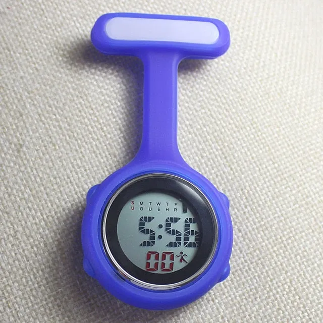 New Digital Nurse Watch Fashion Silicone Medical Watches