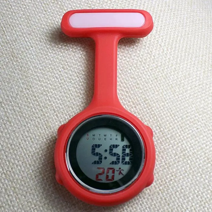 New Digital Nurse Watch Fashion Silicone Medical Watches