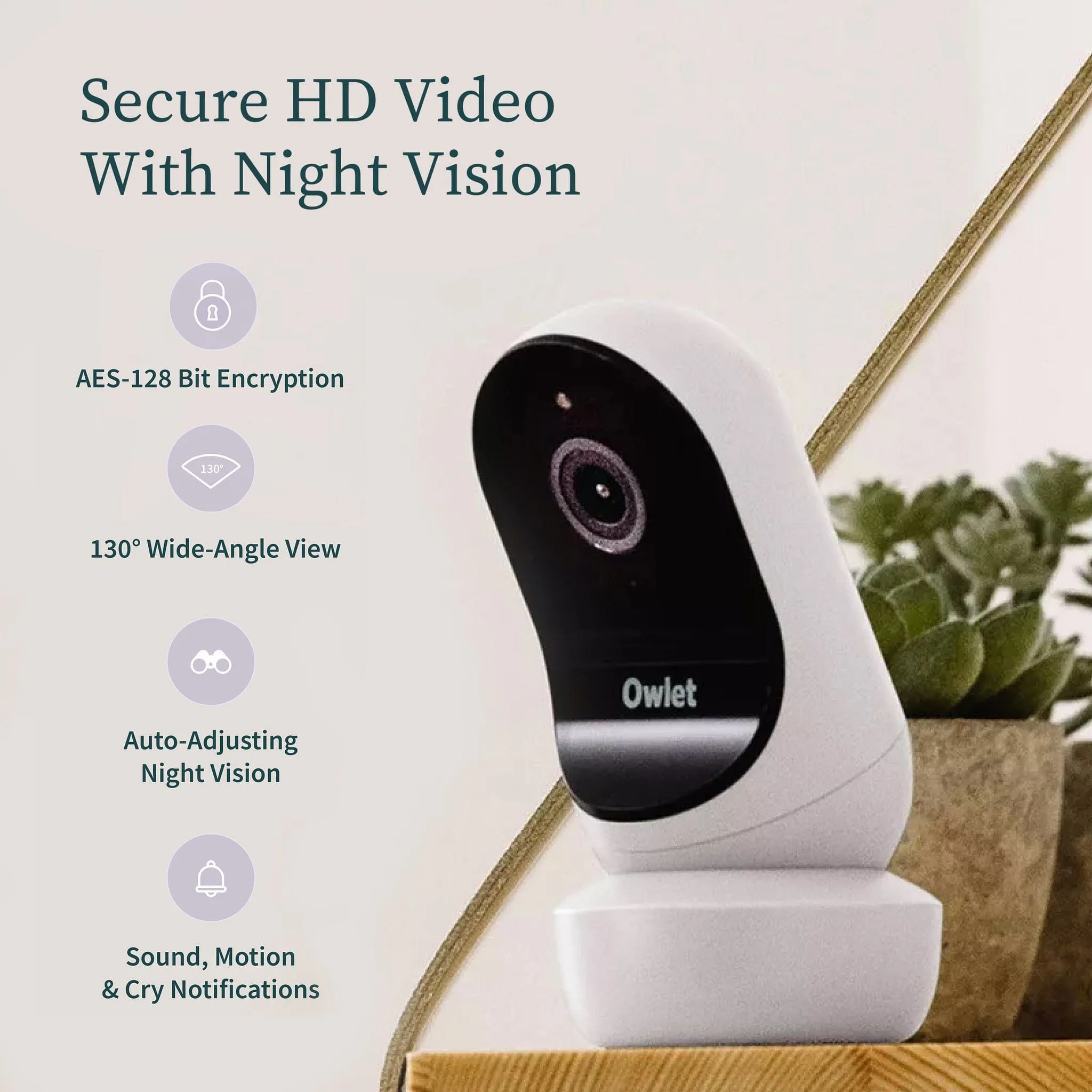 Owlet Cam2 - White