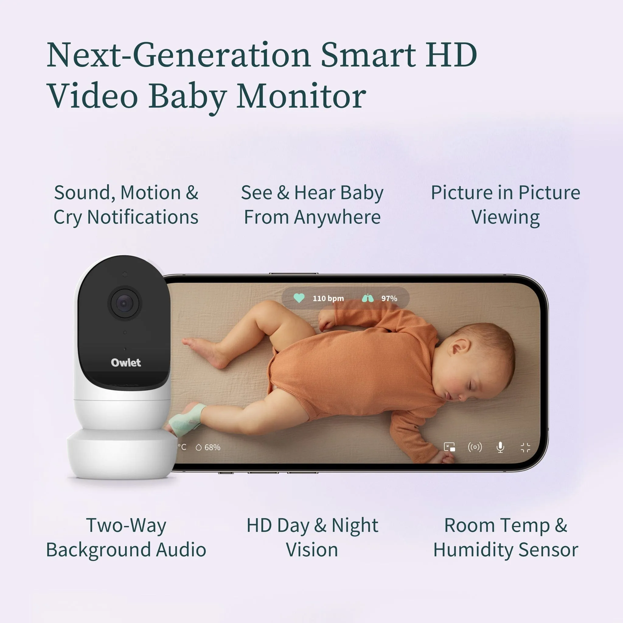 Owlet Cam2 - White