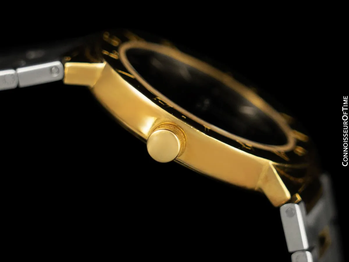 Owned & Worn by Richard Chamberlain Bvlgari Bvlgari (Bulgari) Midsize Watch - Solid 18K Gold & Stainless Steel