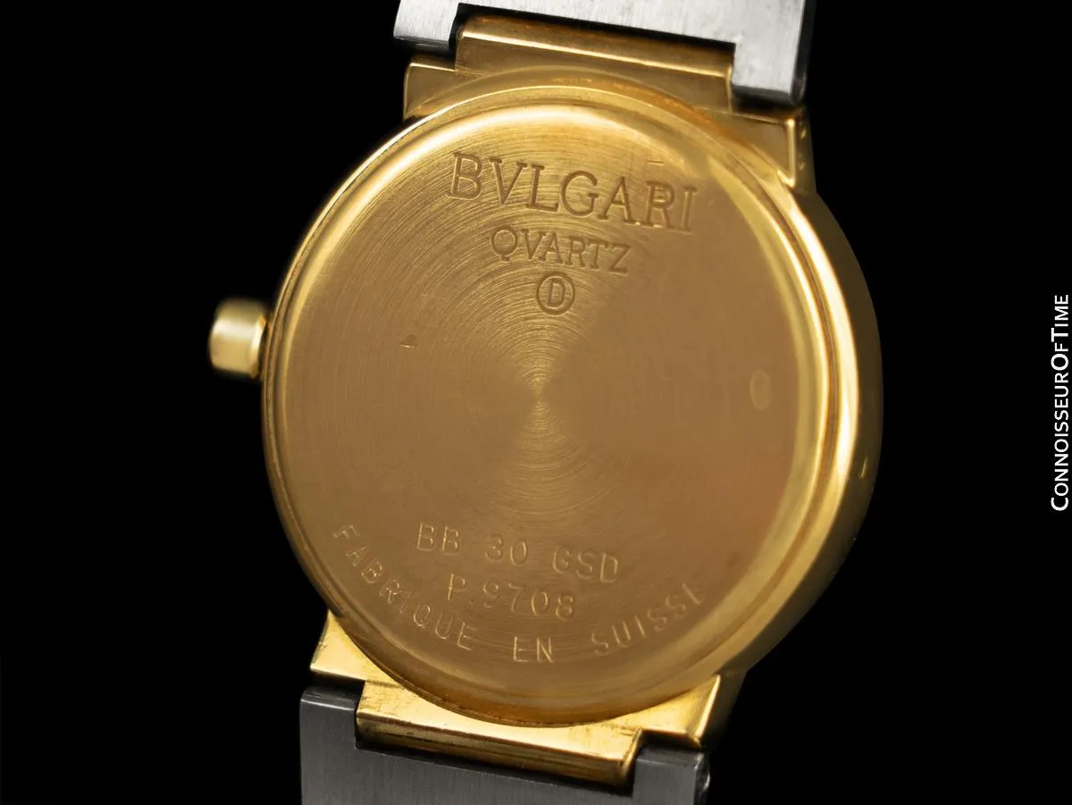 Owned & Worn by Richard Chamberlain Bvlgari Bvlgari (Bulgari) Midsize Watch - Solid 18K Gold & Stainless Steel