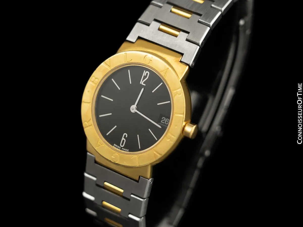 Owned & Worn by Richard Chamberlain Bvlgari Bvlgari (Bulgari) Midsize Watch - Solid 18K Gold & Stainless Steel