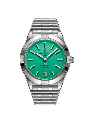 Peppermint Chronomat Automatic 36 Victoria Beckham