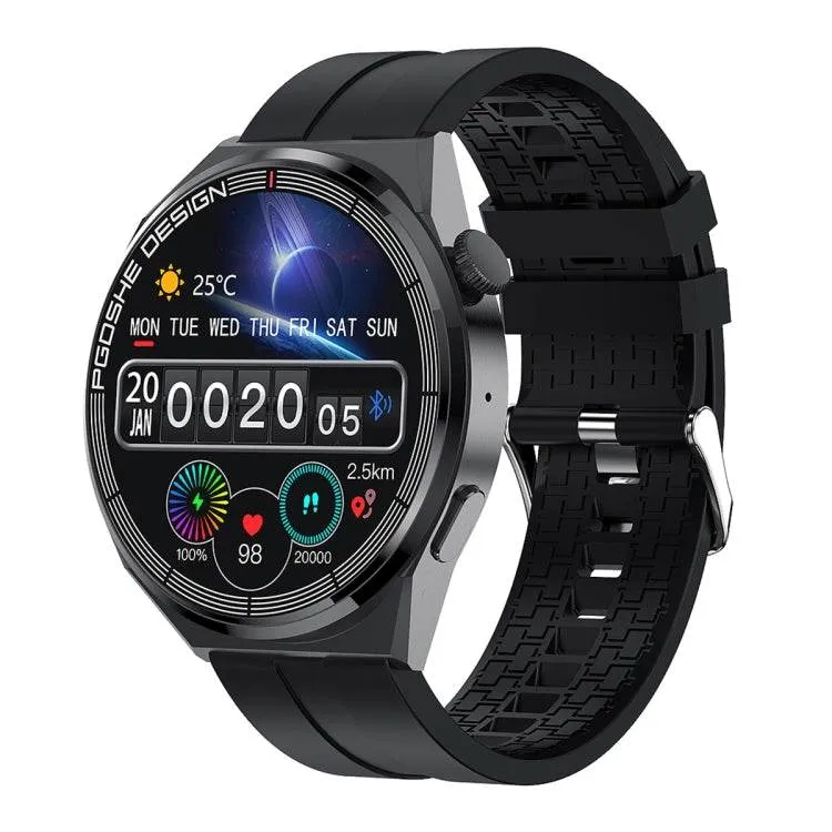 PG3 Pro 1.41-Inch Bluetooth Smart Watch with Heart Rate and Blood Pressure Monitoring