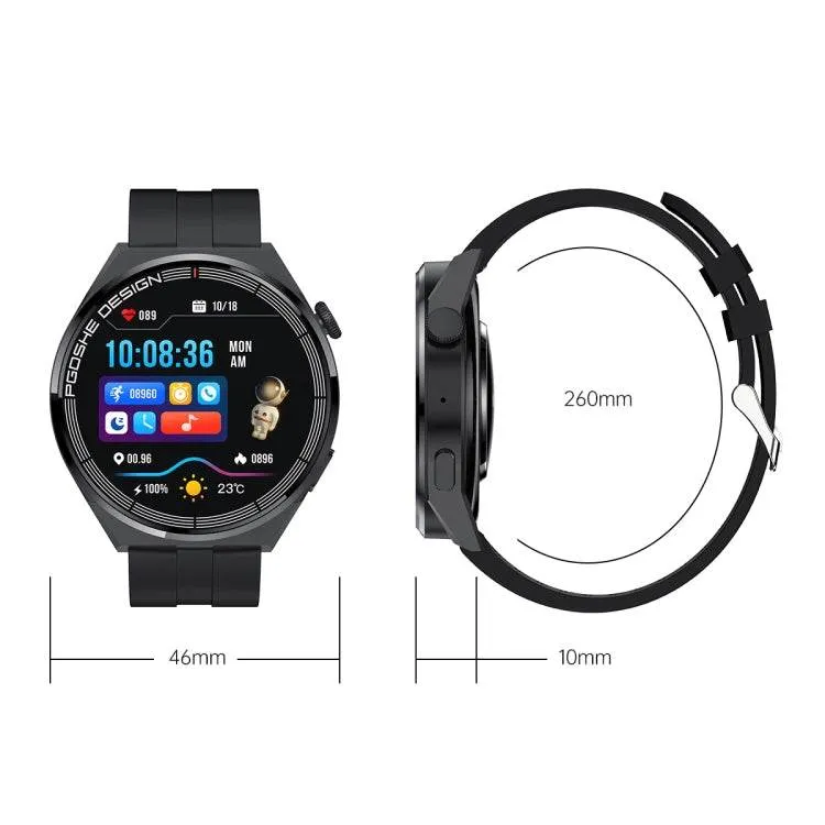 PG3 Pro 1.41-Inch Bluetooth Smart Watch with Heart Rate and Blood Pressure Monitoring