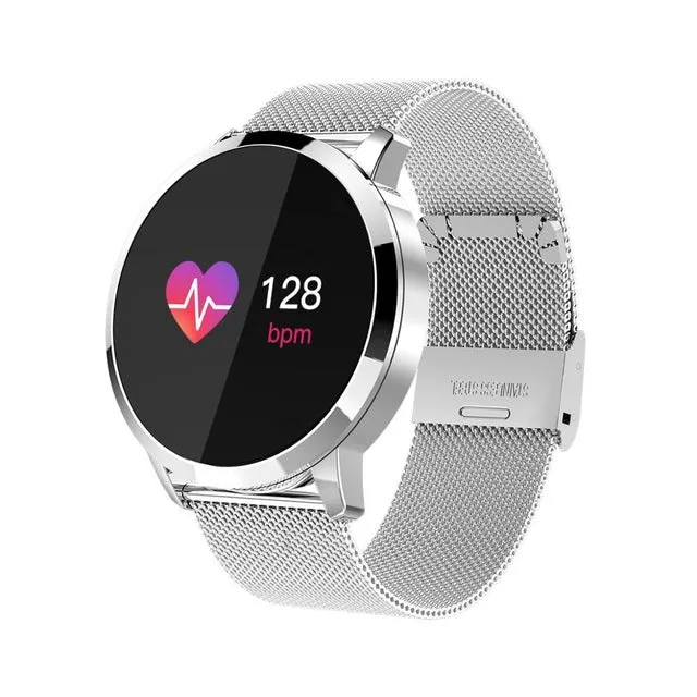 "CYUC Q8" OLED Color Screen Fitness Tracker Heart Rate Blood Pressure