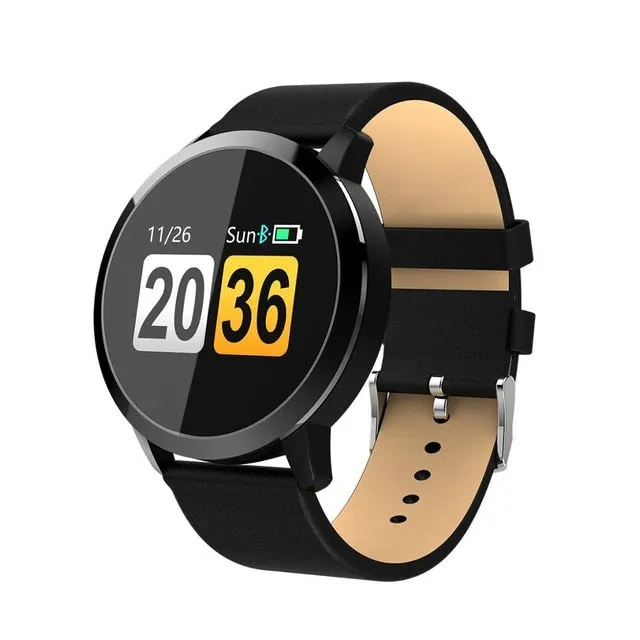 "CYUC Q8" OLED Color Screen Fitness Tracker Heart Rate Blood Pressure