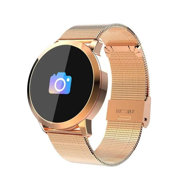 "CYUC Q8" OLED Color Screen Fitness Tracker Heart Rate Blood Pressure