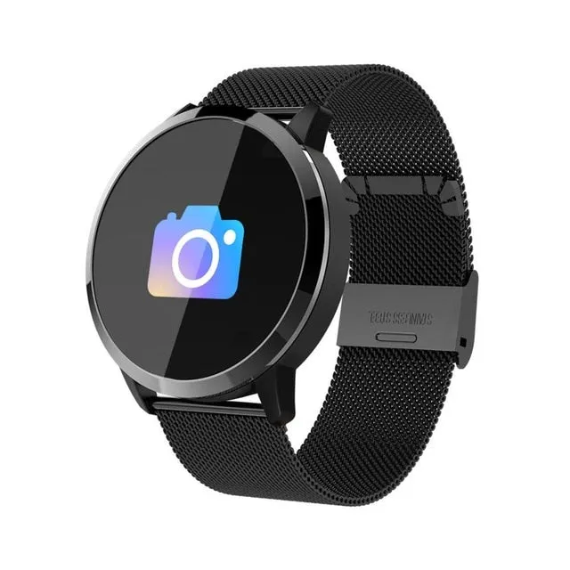 "CYUC Q8" OLED Color Screen Fitness Tracker Heart Rate Blood Pressure