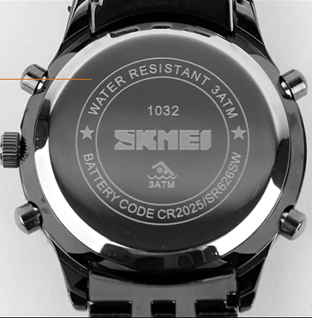 Skmei 1032 Original Analog Digital Steel watch for Men
