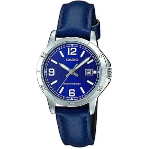 Stylish Casio LTP-V004L Women's Leather Watch