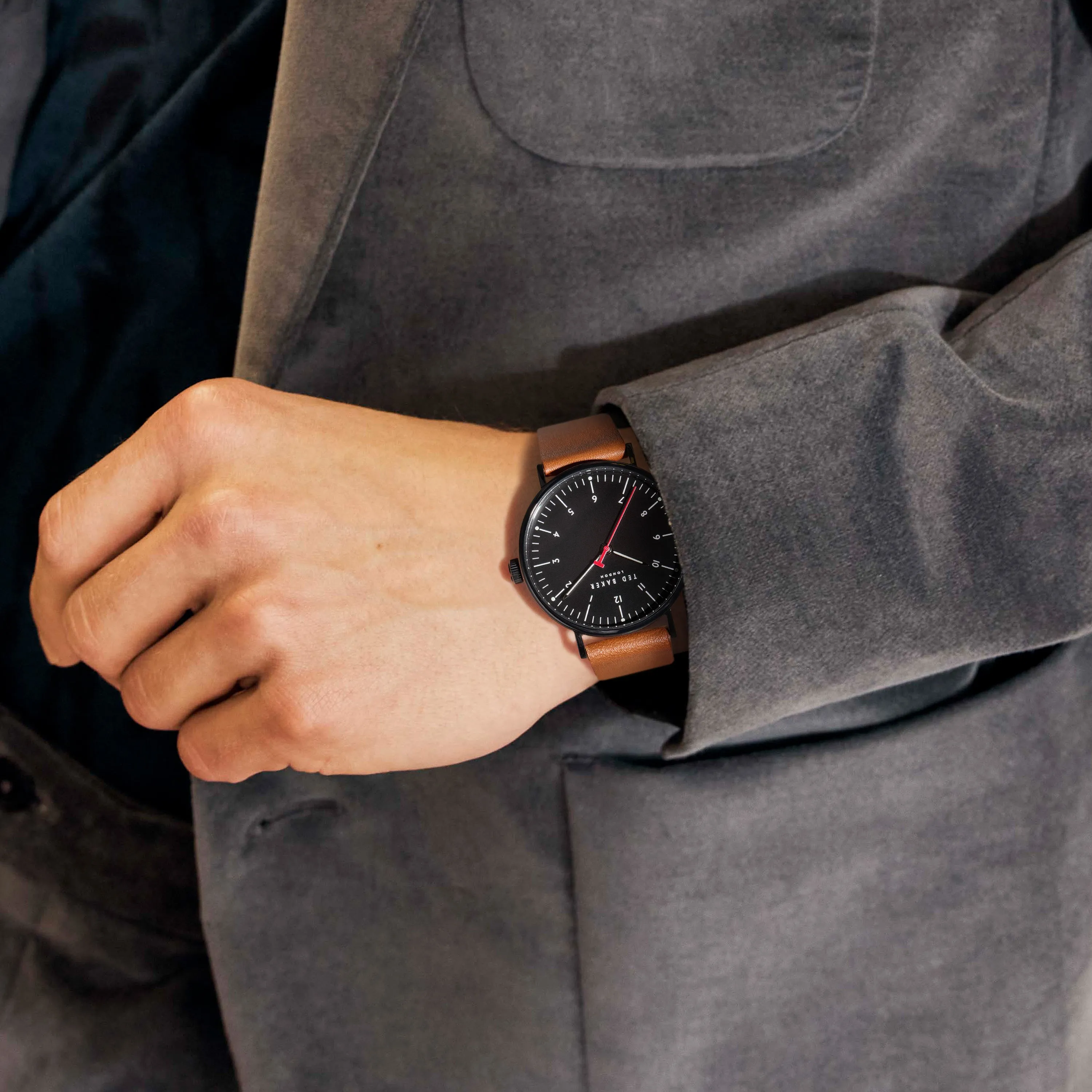 Ted Baker Black Dial Men Watch - BKPHOF208