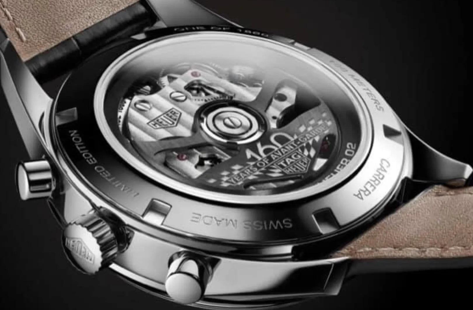 TH Watch Carrera Calibre Heuer 2 16th Silver Limited Edition