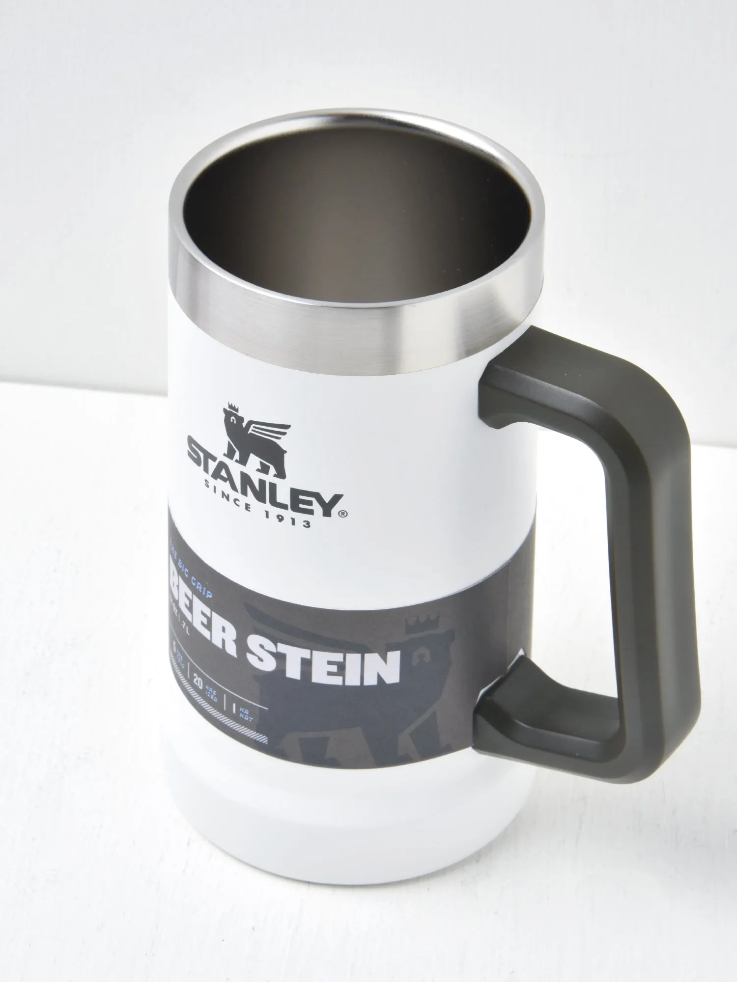 The Big Grip Beer Stein 24OZ / .7L, Polar