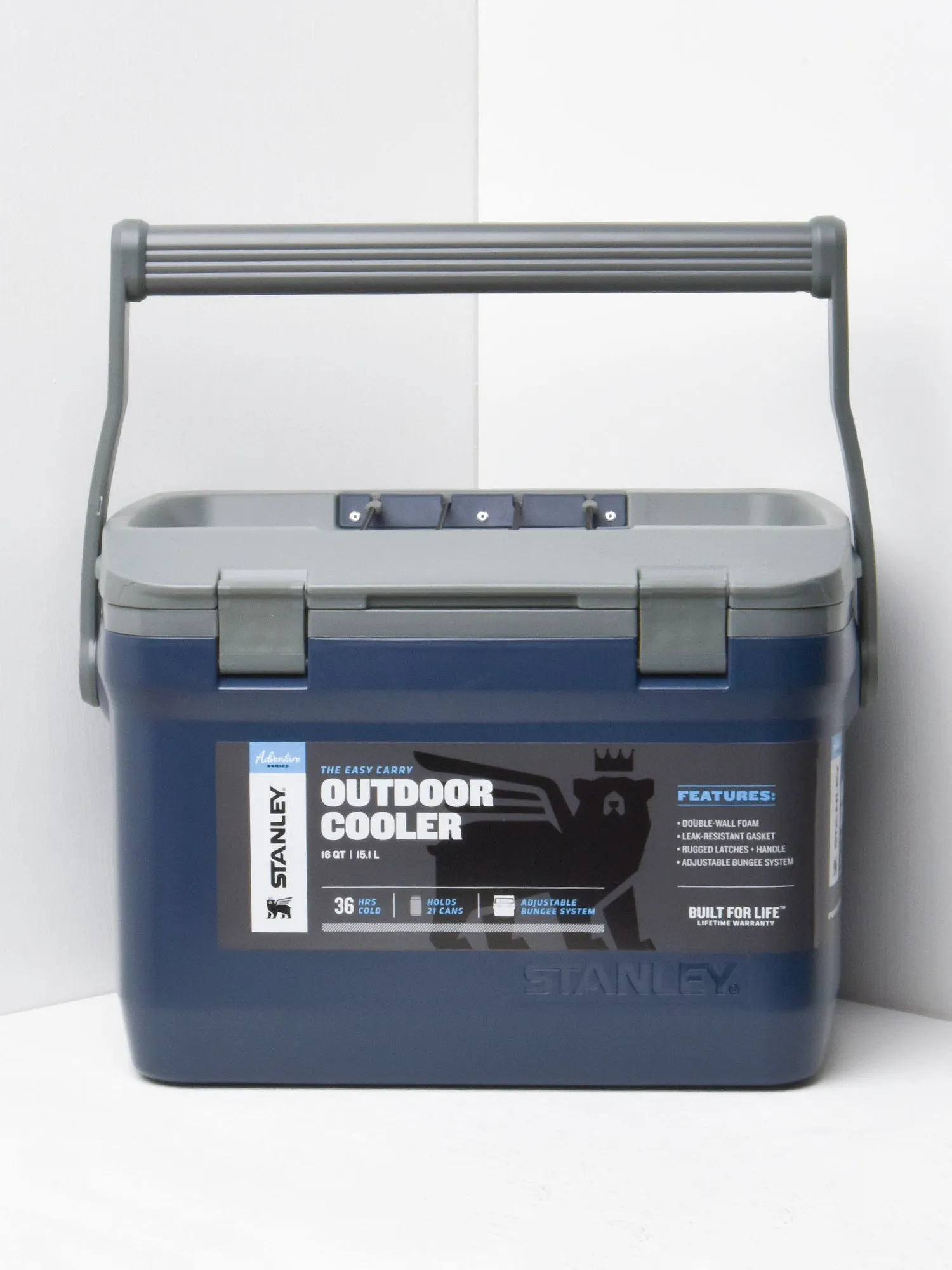 The Easy-Carry Outdoor Cooler 16QT / 15.1L, Navy