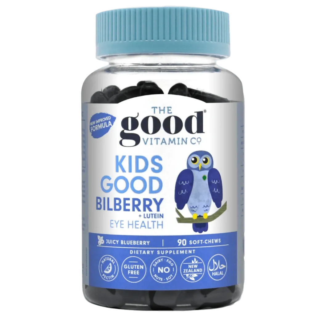 The Good Vitamin Co Kids Good Bilberry   Lutein Eye Health