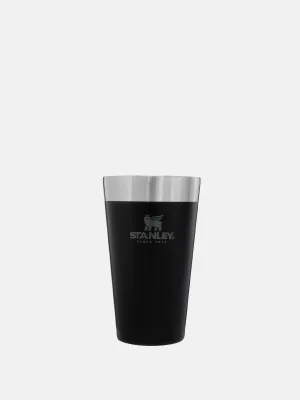 The Stacking Beer Pint 16OZ / .47L, Matte Black