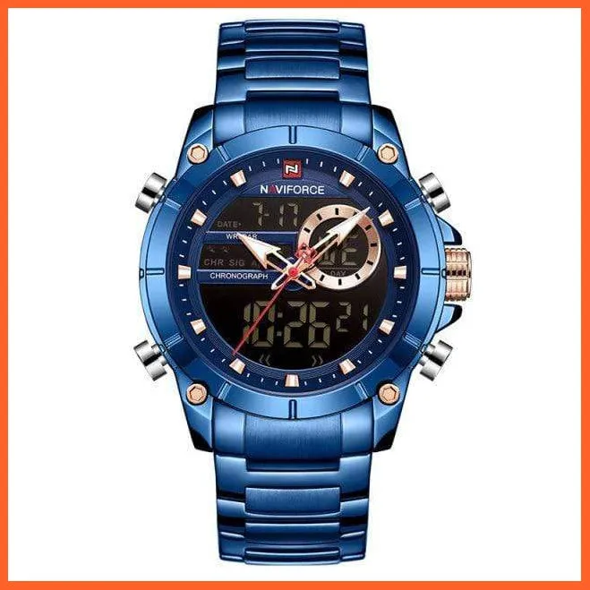Top Brand Men Watches Fashion Luxury Quartz Watch | Mens Military Chronograph Sports Wristwatch Clock