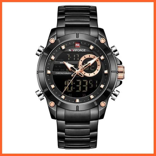 Top Brand Men Watches Fashion Luxury Quartz Watch | Mens Military Chronograph Sports Wristwatch Clock