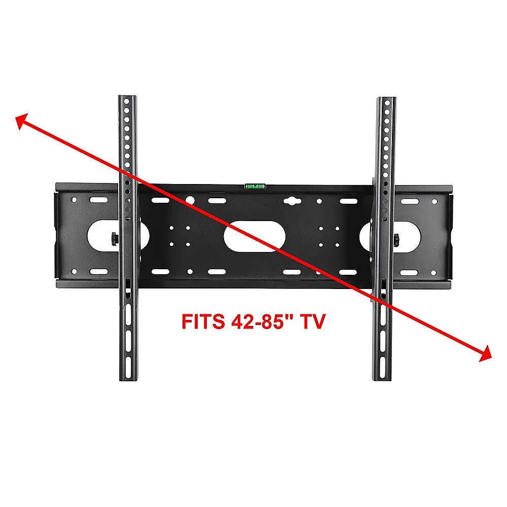 TV Wall Mount Bracket 42-85" Slimline Universal Tilt - 85kg Capacity
