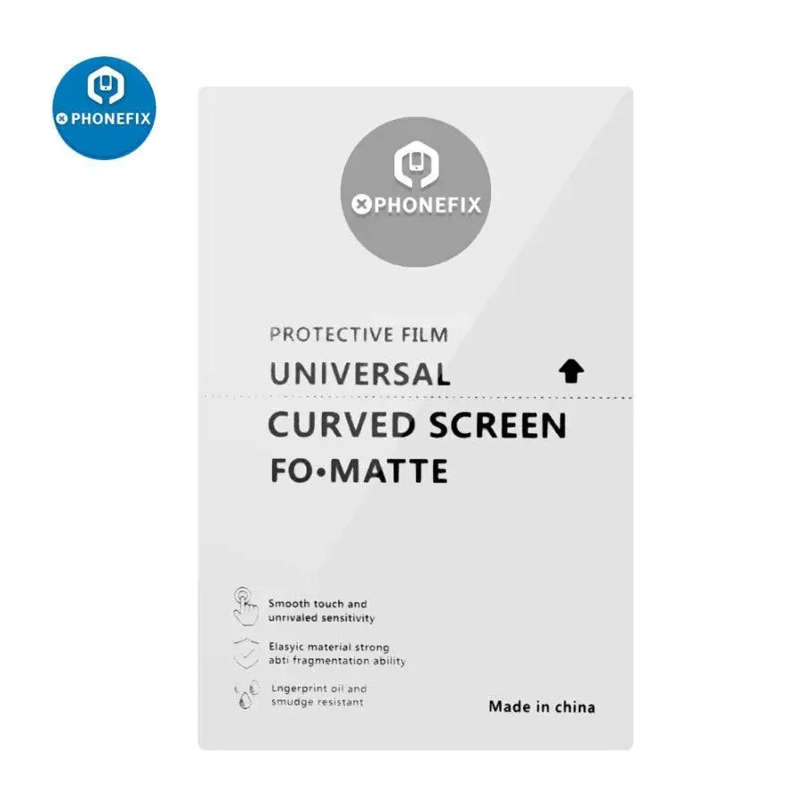 Universal Soft Hydrogel Film Screen Protector Film For Cutting Machine