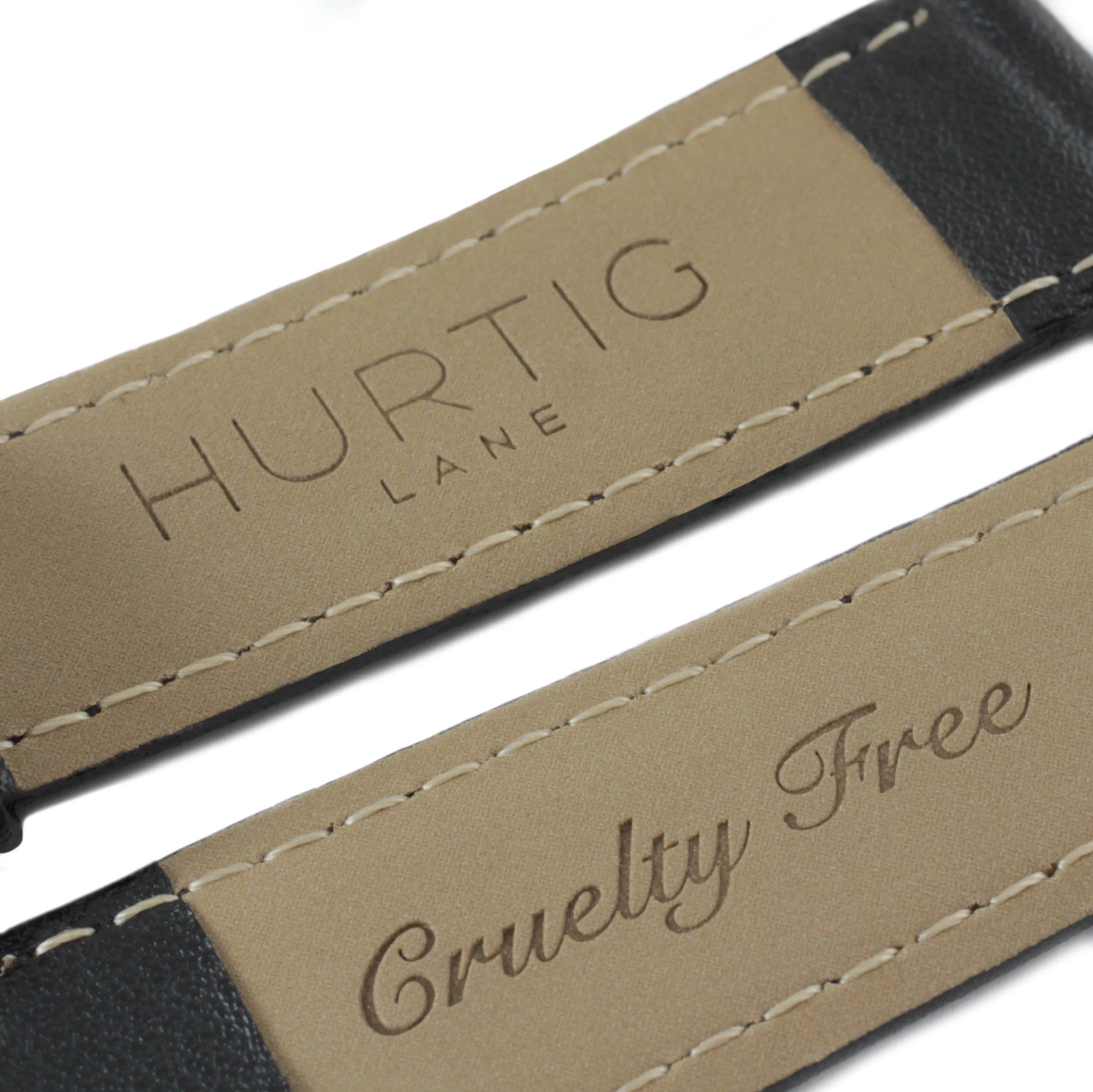Watch Strap- Black & Silver