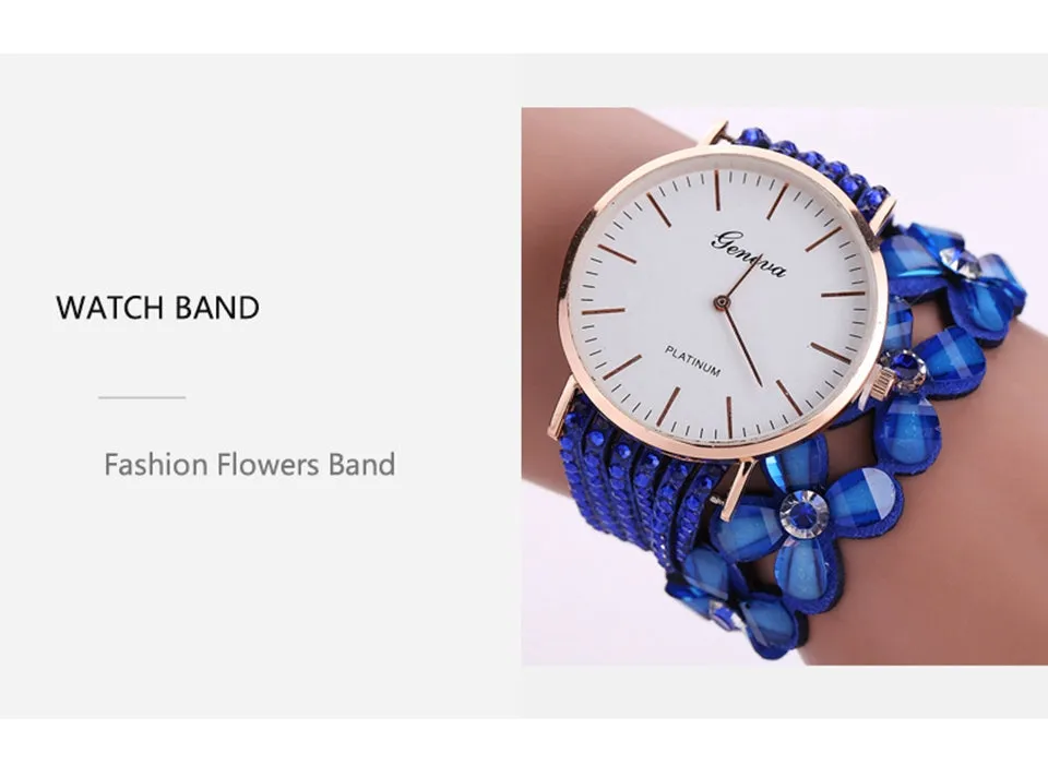 Watches Women Dress Elegant Quartz Bracelet Ladies Watch Crystal Diamond