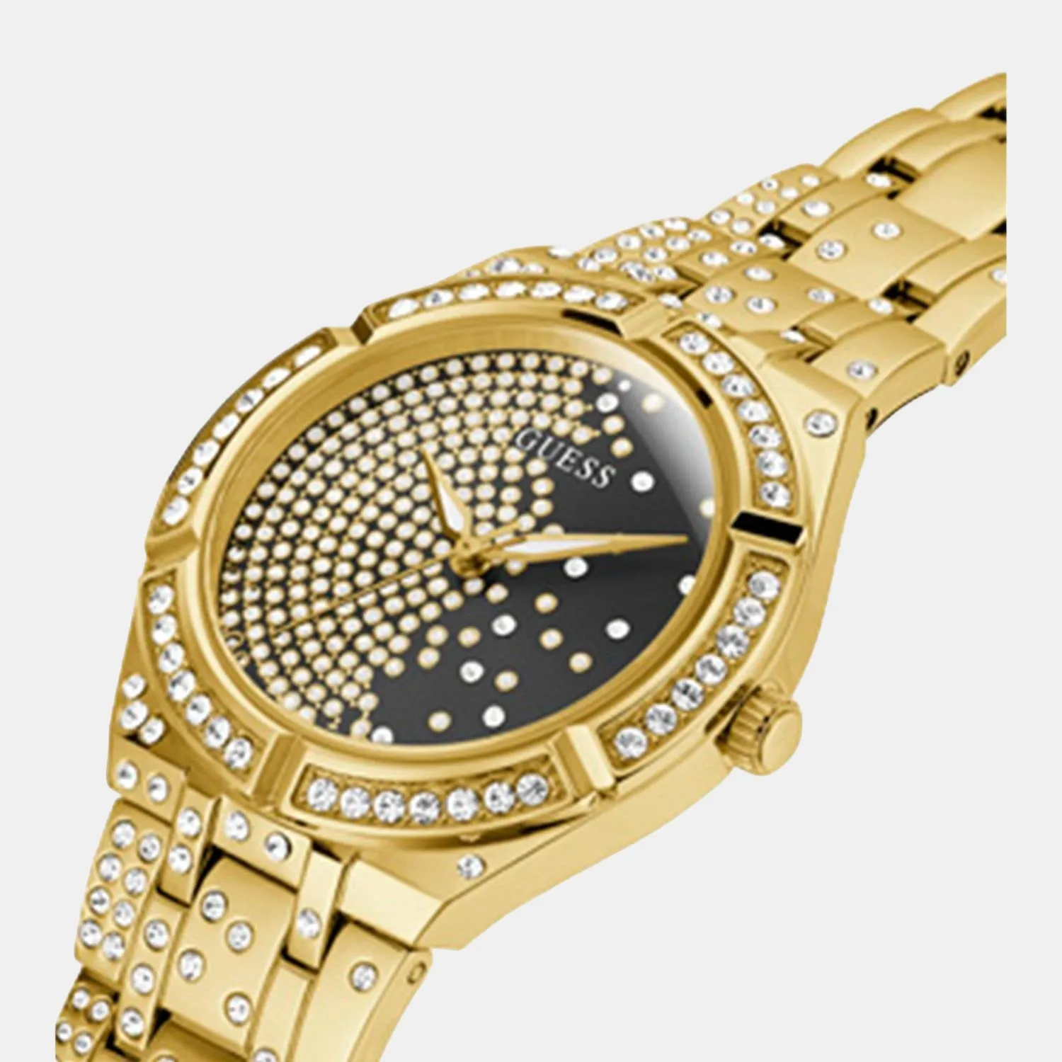 Women Gold Analog Stainless Steel Watch GW0312L2