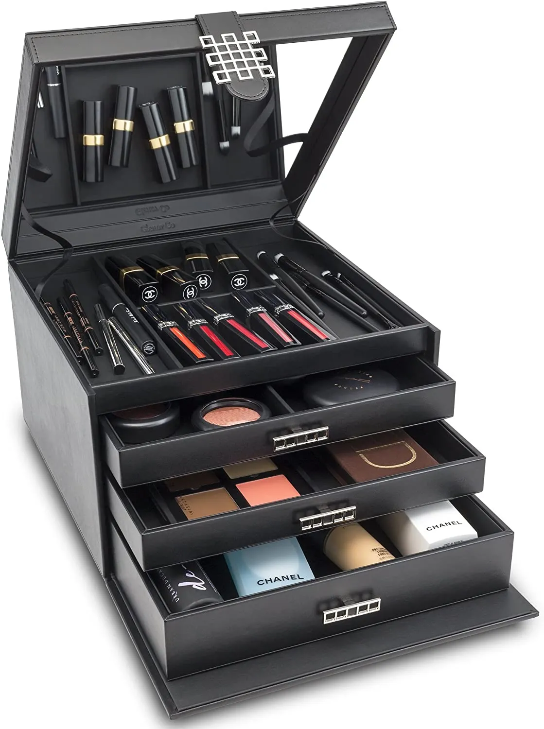 Women's Luxury Bundle - Jewelry Organizer Box   Makeup Organizer Box